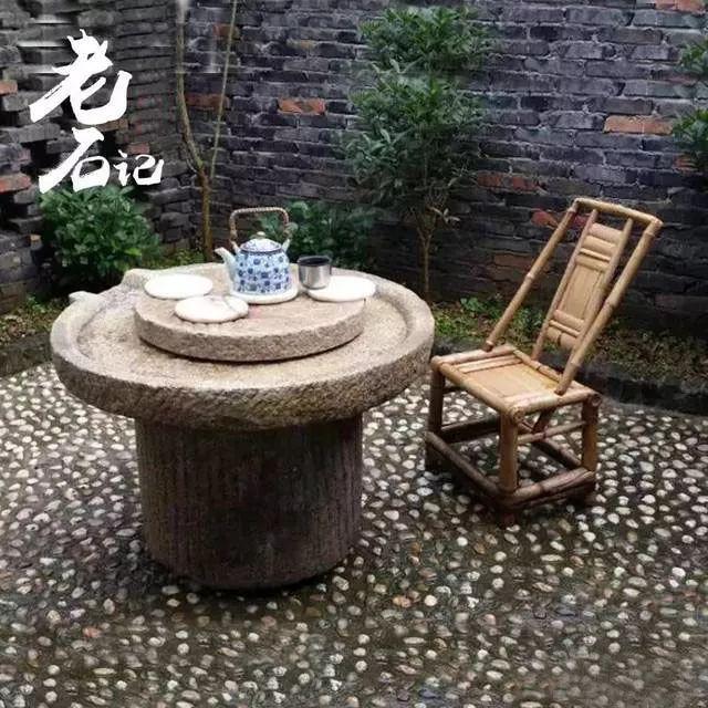 老石器,老院子,小院一方,安度余生