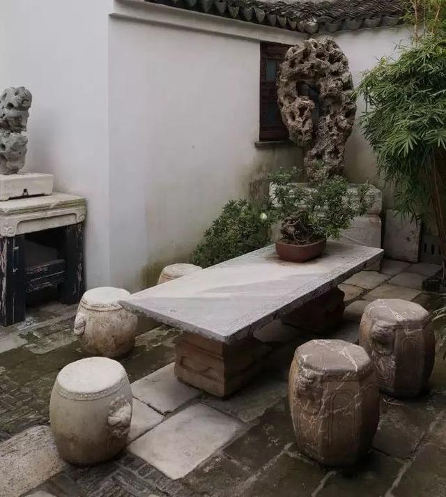老石器,老院子,小院一方,安度余生