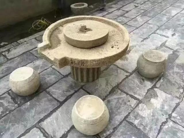老石器,老院子,小院一方,安度余生