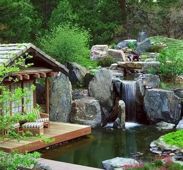庭院水景设计|教你如何玩转自家庭院水景！