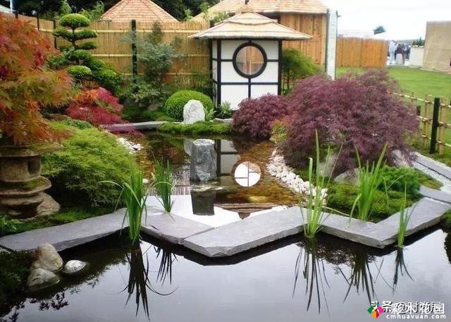 15个日本式庭院设计。与安静自然的中式风格相比，日式风格更小、更精致、更经济
