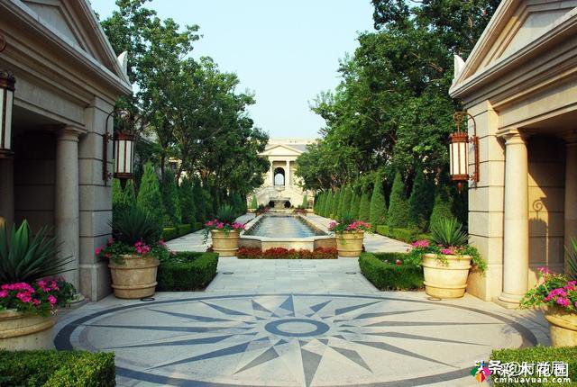 15欧式“花园庭院”设计,网友:这样的院子足够我一辈子用了