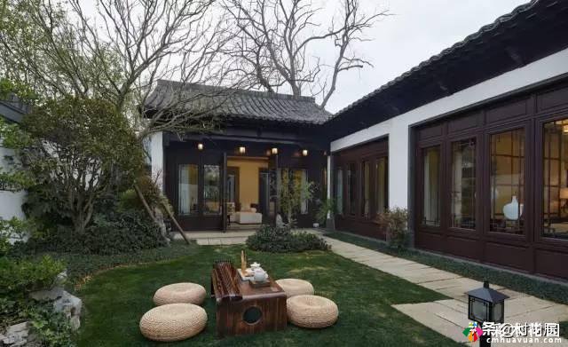 15种新中式“小庭院景观”设计,与现代中式铺装融为一体,具有不同的意境