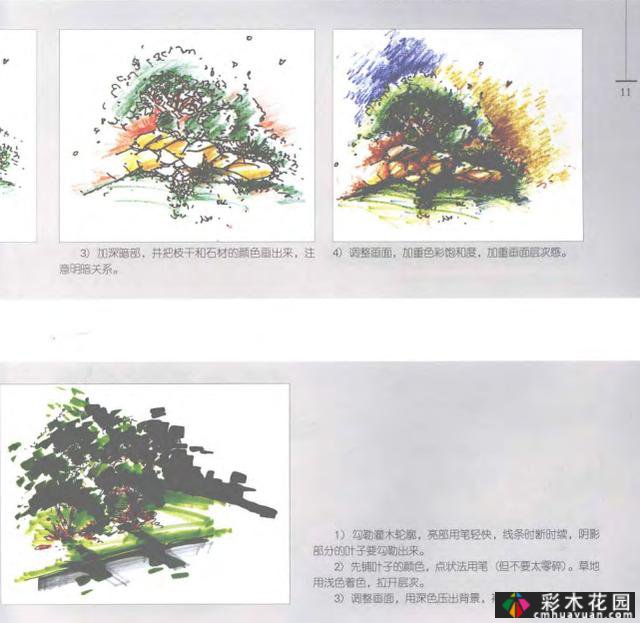 园林手绘表现技巧(共109页)