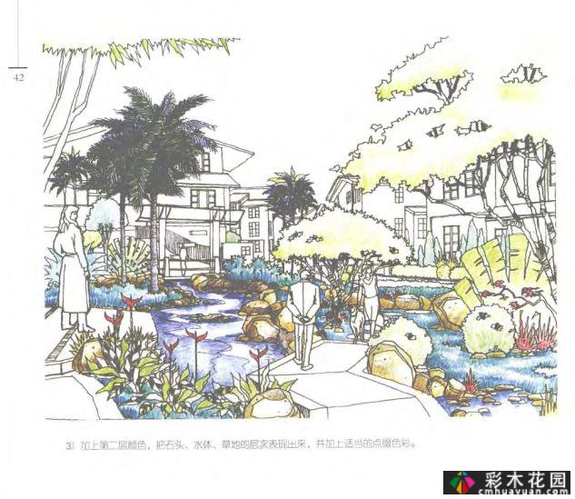 园林手绘表现技巧(共109页)