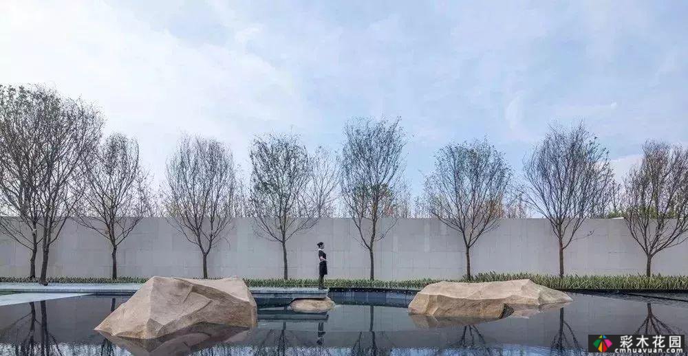 用石头做一个场景，庭院气田来自你。