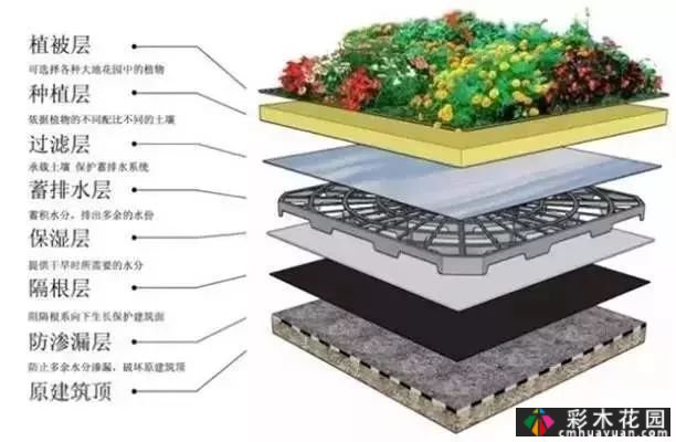 庭院屋顶绿化花园 设计“向上”