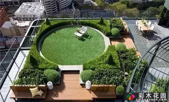 庭院屋顶绿化花园 设计“向上”