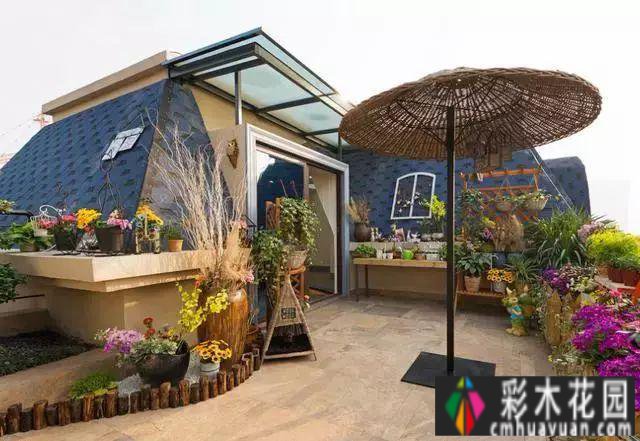 露台花园太美了，买房就得买顶楼