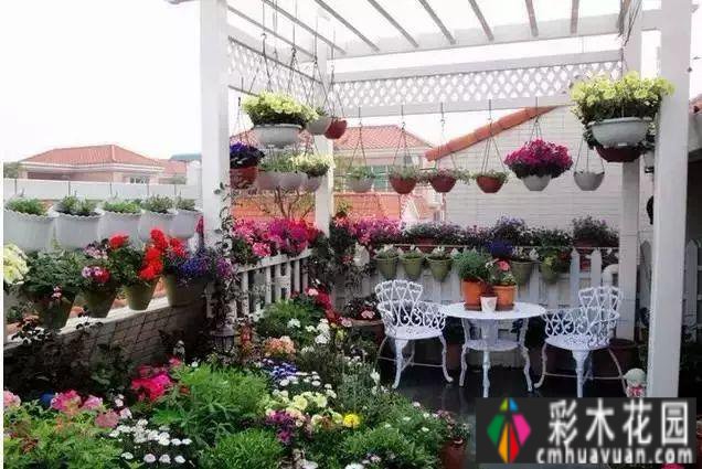 露台花园太美了，买房就得买顶楼