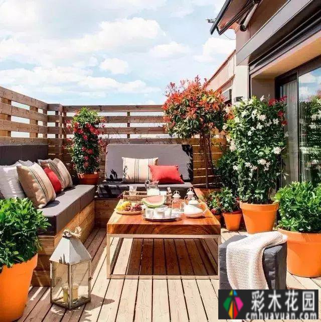 露台花园太美了，买房就得买顶楼