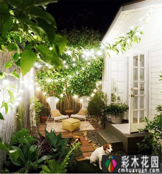 轻豪华花园小庭院怎么布置，创意小场景设计，朋友家人都赞了