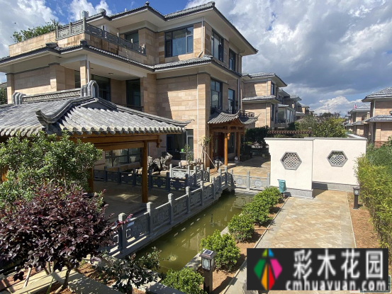 350㎡中式庭院，效果图+施工图+设计老师详解，完成的场景更好。