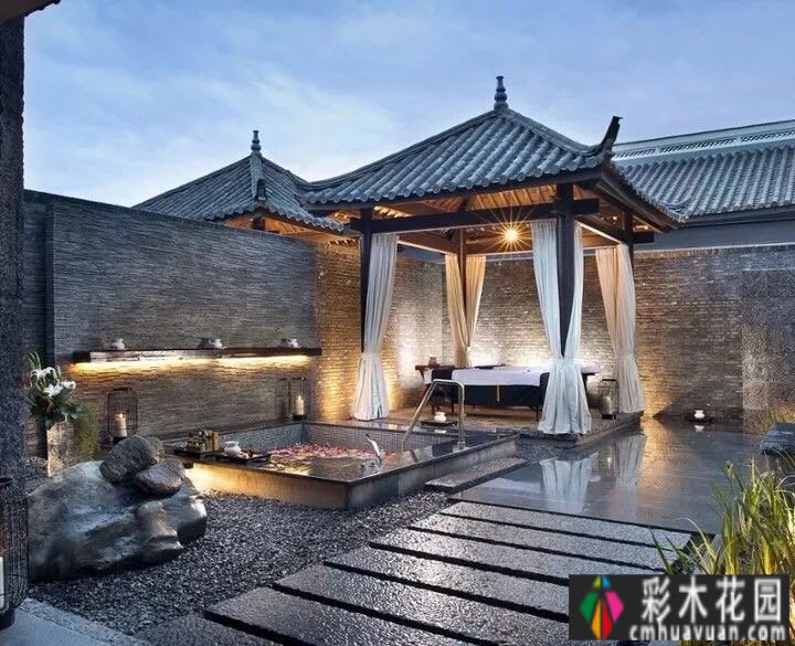 庭院设计：分享15张中国风花园庭院实景图片希望能给你提供装修灵感(图7)