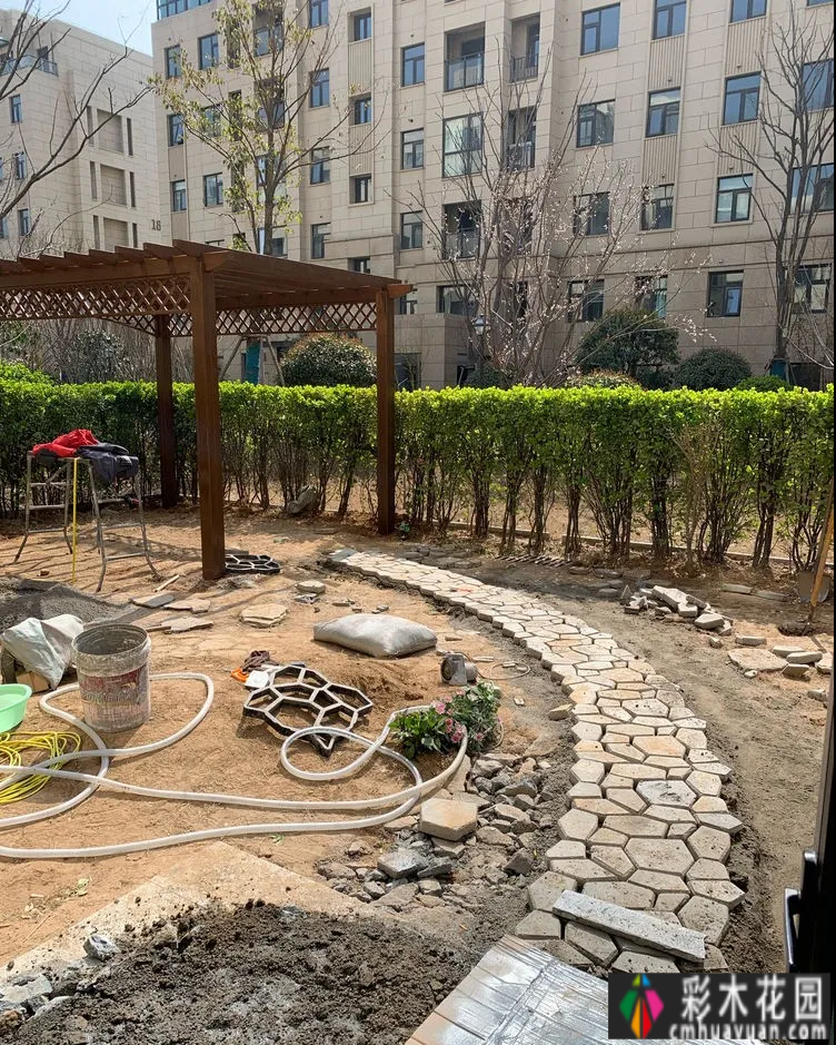有两对情侣,花了一年多的时间才把120㎡的院子变得漂亮花园,太浪漫了