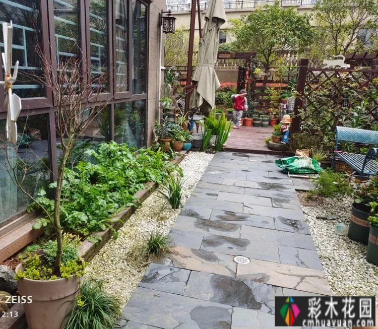 两年前,我买了一套一楼50㎡小院的房子,住在一个繁华的城市花园。