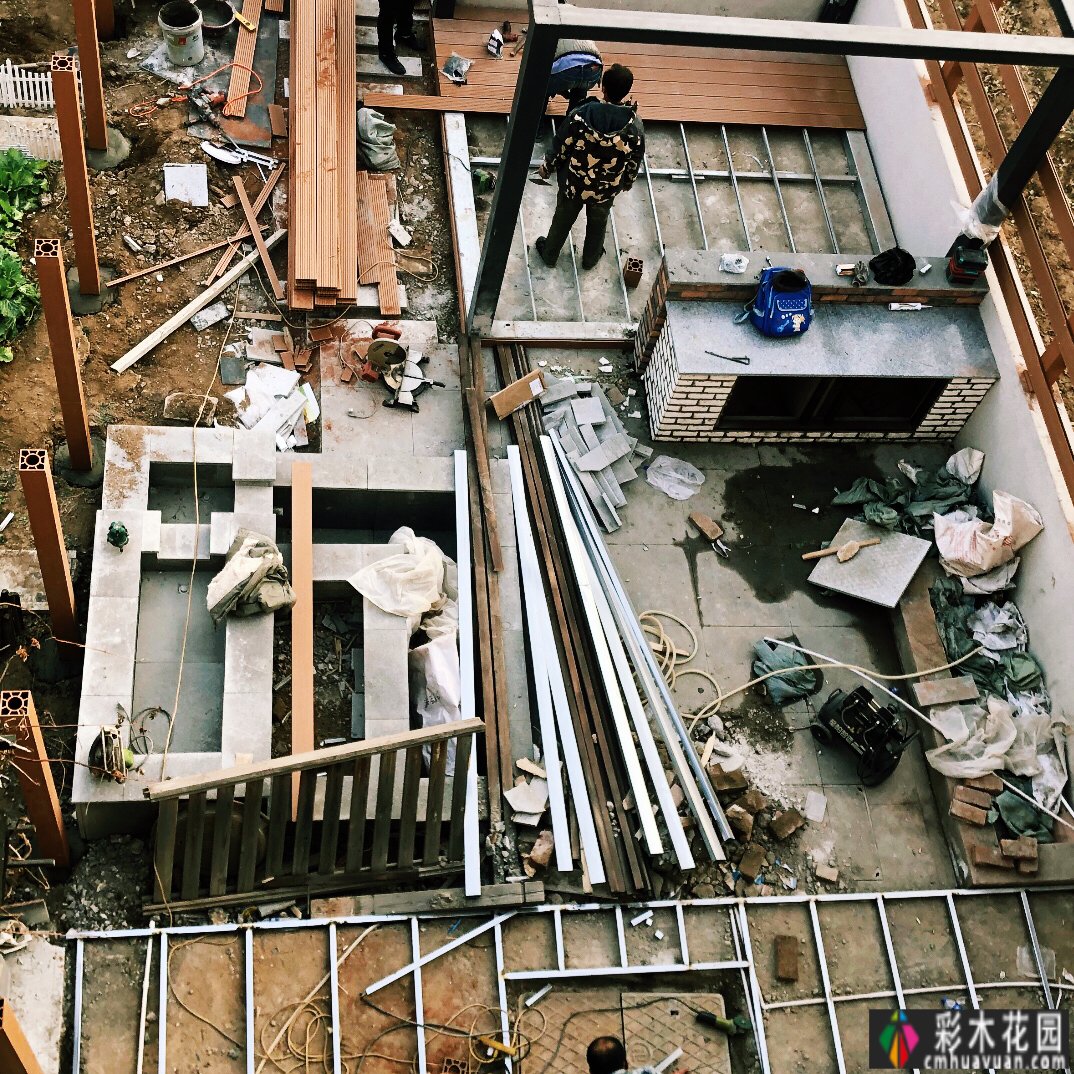 不到6万,改造72㎡现代庭院花园,教你做一个低保养花园的懒人。