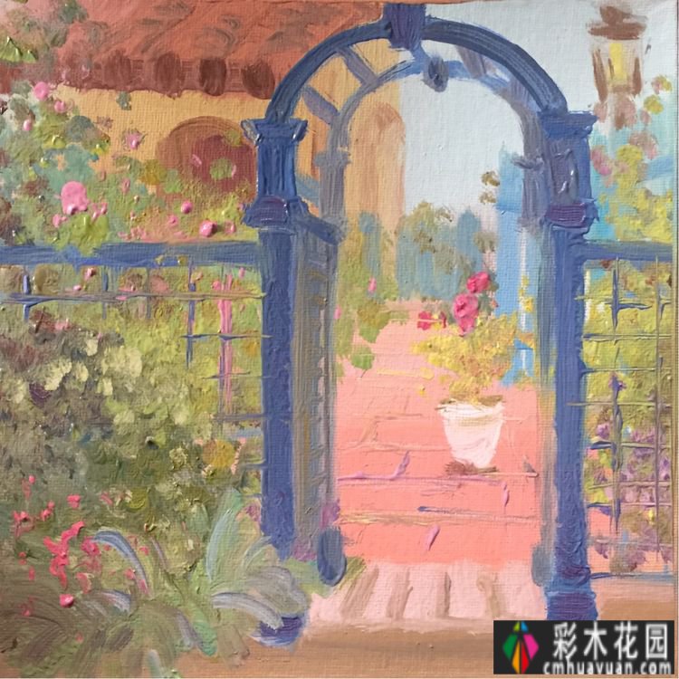 为了种花，买了一套200㎡ 庭院。经过三年的折腾，美女现在是人间仙境。