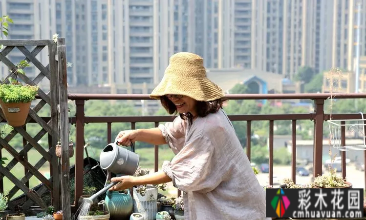 三年前，我买了一套顶楼带70㎡露台的房子，打造了一个美丽的休闲花园